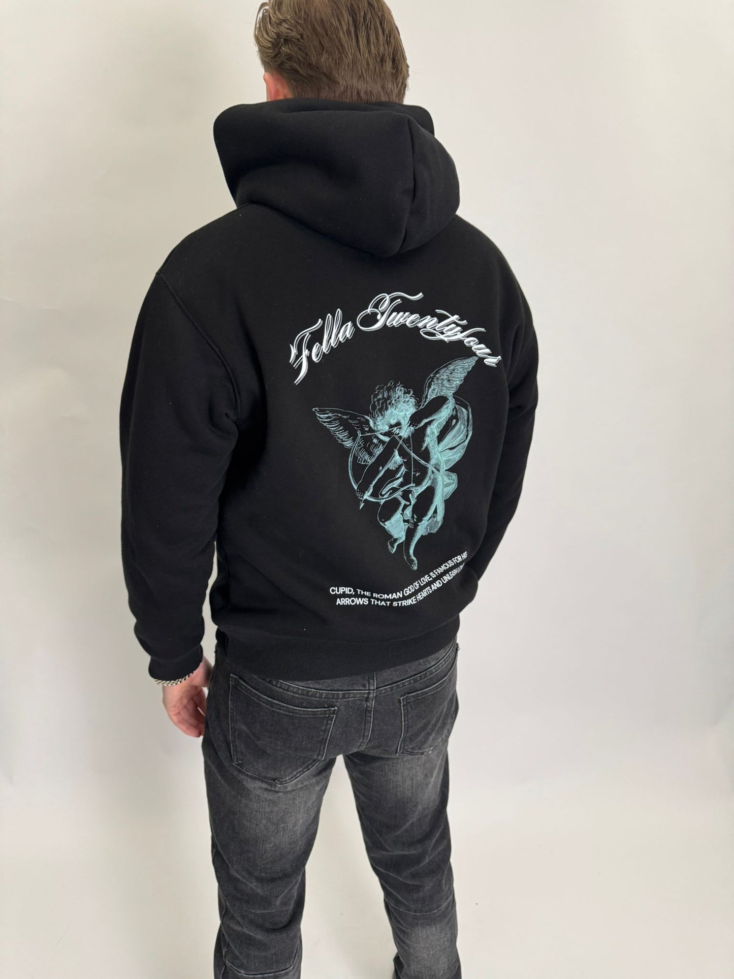 Cupid hoodie Black