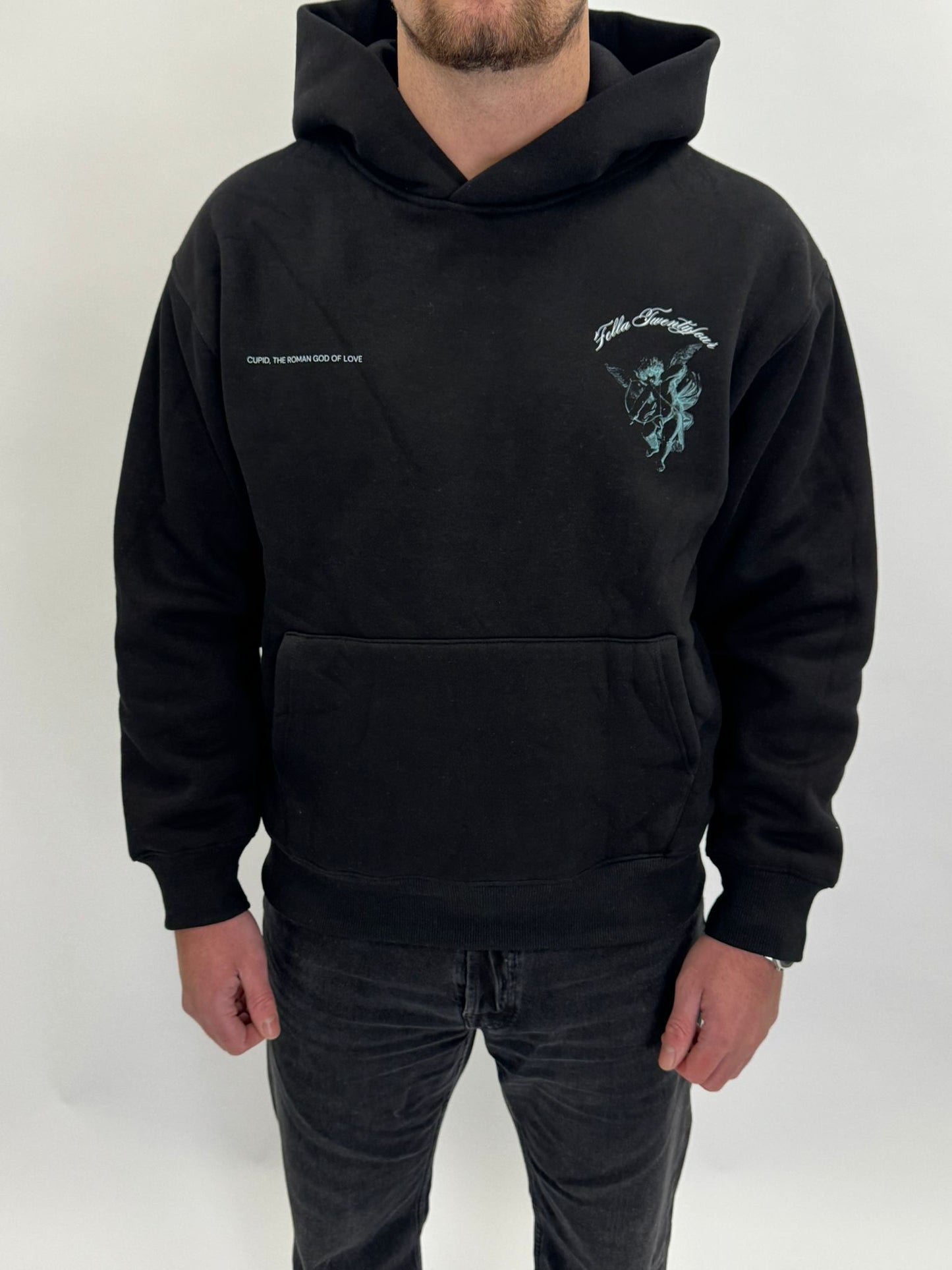 Cupid hoodie Black