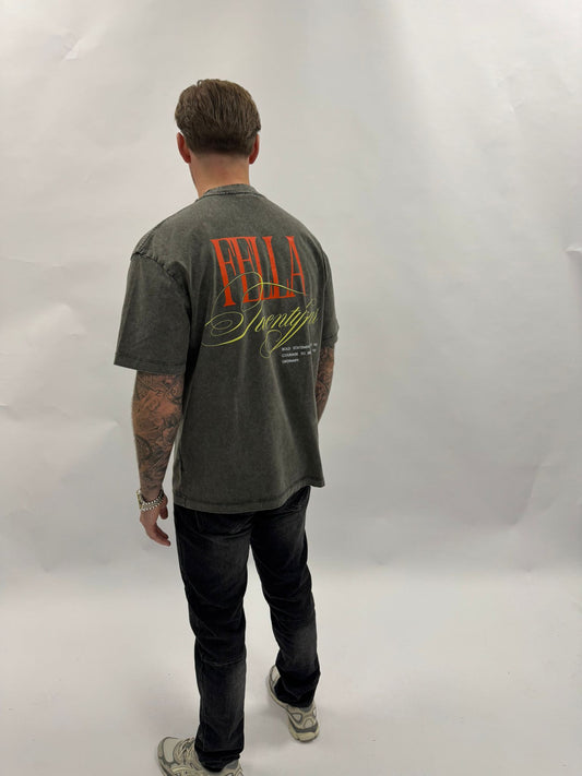 Washed tee grey